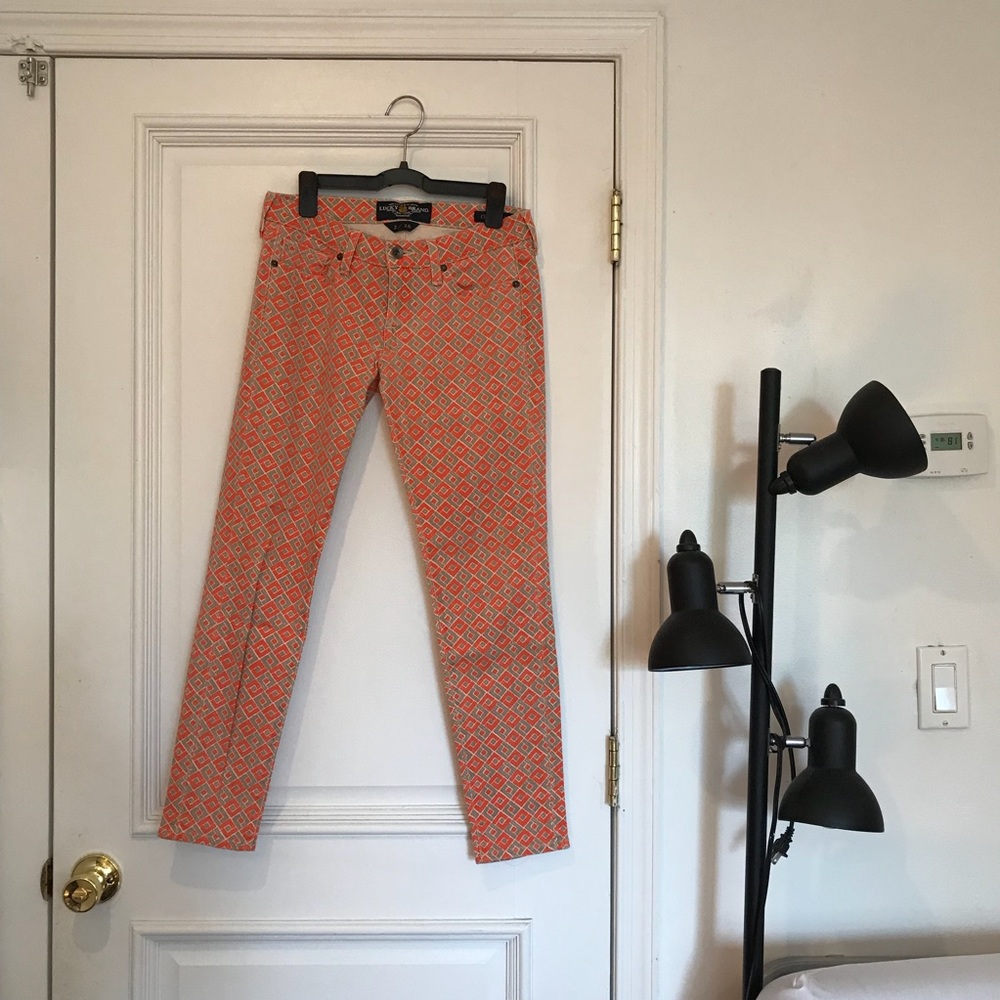 Lucky Brand Patterned Jeans - Picture 3 of 4